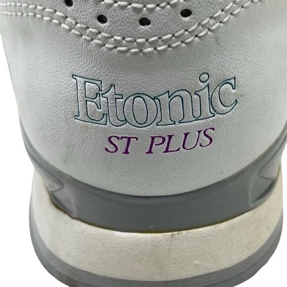 Etonic ST Plus Womens Metal Cleats Golf Sneaker Shoes 8555 White Size 7.5M - Picture 8 of 9